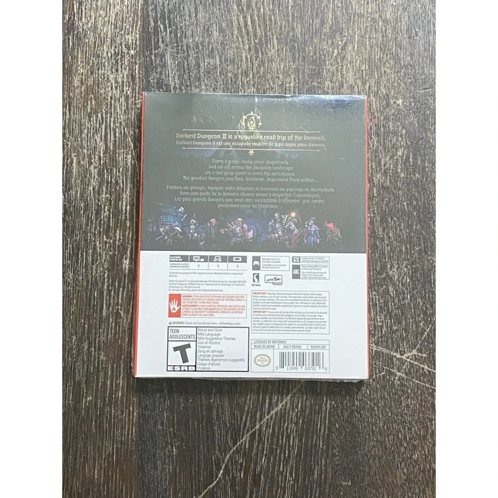 Darkest Dungeon II (2024) Nintendo Switch Brand New Sealed Game